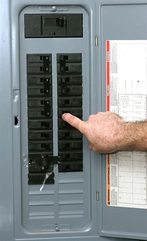 circuit breaker box with electricity bolt|residential circuit breaker panel.